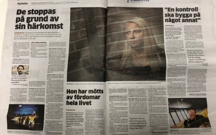 Marcela i intervju med Göteborgs Posten